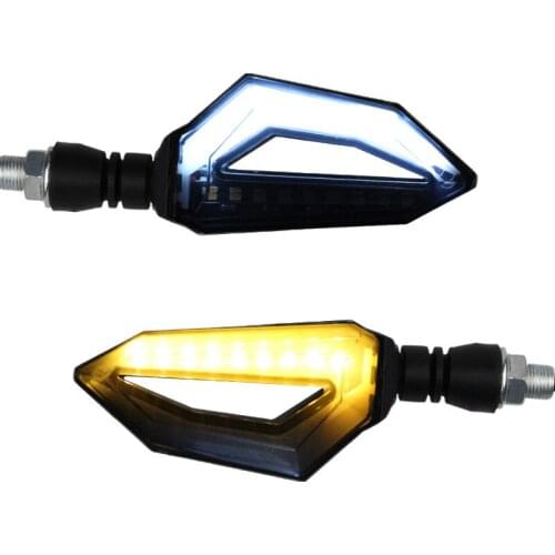 2Pcs/set 12V Universal Turn Signal Light Indicator Blinker Lamp Signal Lamp for Yamaha Harley Kawasaki Honda Lights Accessories