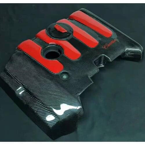 Car Hood Bonnet Gloss/Matte Genuine Carbon Fiber for Cadillac CT4 XT5 CT5 CT6 XT5 XT6 ENGINE COVER