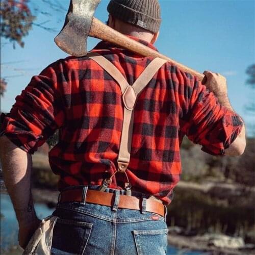100% Cotton Flannel Lumber Shirt for Man and Woman Full Season Mens Long Sleeve Buffalo Plaid Shirts Unisex Work Jacket Coat