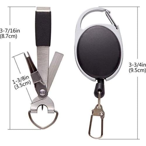 Fly Fishing Knot Tying Tools Quick Knot Tool for Fishing Hooks, Lures, Lines Fishing Line Scissors Strand Cutter Fishing Gear