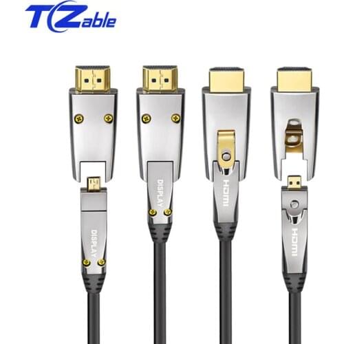 HDMI Cable 2.0 Version Engineering Line 4K @ 60Hz 18Gbps Micro Male To Male HDMI Cable 200 Meters Long Distance Transmission