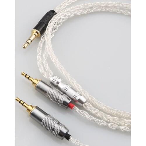 Cable with 3.5mm Stereo Plug to Dual 2.5mm Male Compatible With Hifiman HE400S, HE-400I, HE-400i (Dual 2.5mm Version, HE560