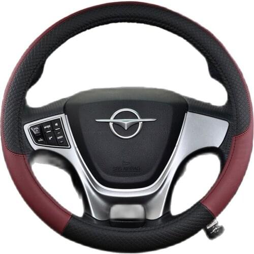 Car Steering Wheel Cover Sport Auto Steering Wheel Covers Auto Decoration Breathable Fabric Braid free shipping seat leon