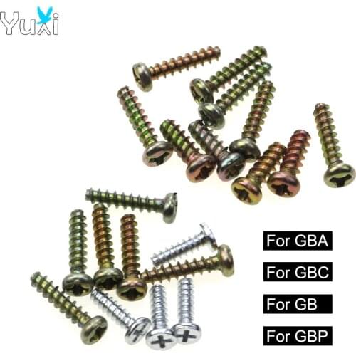 YuXi Cross / Tri-wing Y-Shape screws Kit Replacement For Gameboy Advance Color GB GBA GBC GBP Console Housing