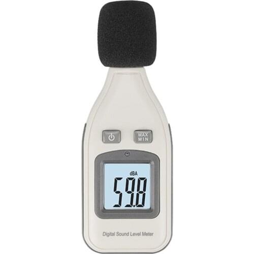 Mini Digital Sound Level Meter Decibel Logger Tester GM1351 30-130dB LCD Hand-held Noise Audio Detector Analyzer