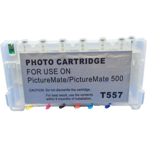 Einkshop T557 Refillable Ink Cartridge For Epson E557 Picture-Mate PM500 PM-500 Picture Mate Mobile Phone Edition Printer