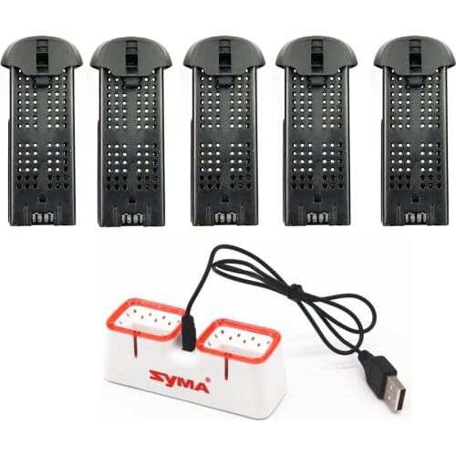 Original 3.7V 400mAh Battery For Syma X22 / X22w RC Quadcopter Spare Parts Accessories 3.7V 400mAh Battery with charger