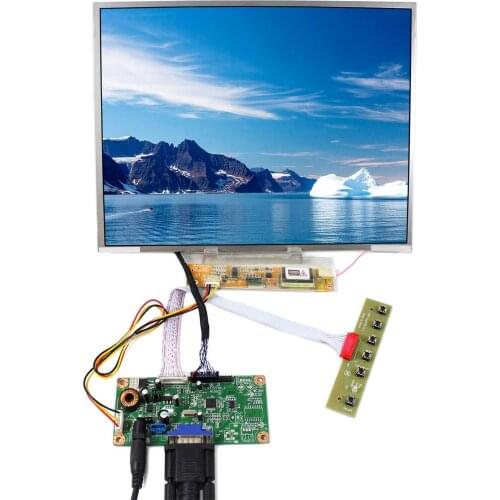 VGA LCD Controller Board With 12.1inch 1024x768 LTD121ECNN N121X5 LTN121XJ LCD Screen