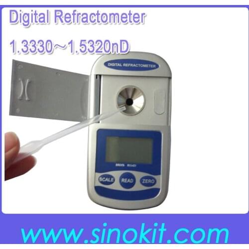 Professional 1.3330-1.5320nD Digital Refractometer - PDR153