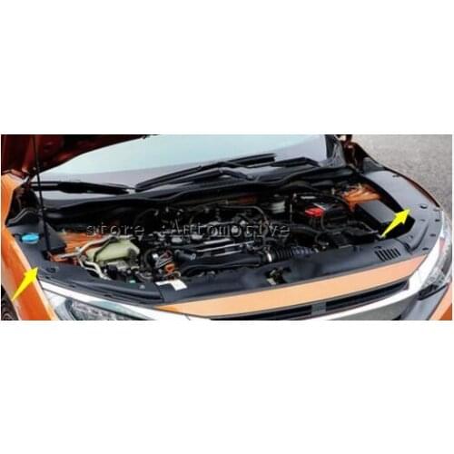 Engine Warehouse Dustproof Noise Barriers Protection Car-covers For HONDA CIVIC 2016 2017 2018 Both Side Soundproof Board