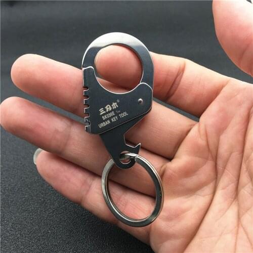 Sanrenmu Multi Tool EDC Tool Keychain with Bottle Opener SK036E