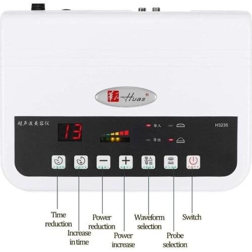 3 in 1 Ultrasonic beauty EMS nuskin galvanic instrument electroplating corporal detoxification Ultrasound Facial Body Massager