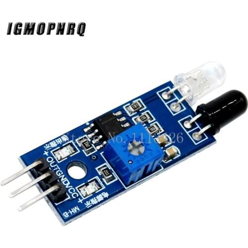 Smart Car Robot Reflective Photoelectric 3pin IR Infrared Obstacle Avoidance Sensor Module for Diy Kit