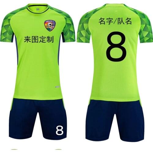New 2021 Mens Kids Soccer Jerseys Set Survetement Football Boys Women Running Training Uniforms Team Blank Sports Clothes Print