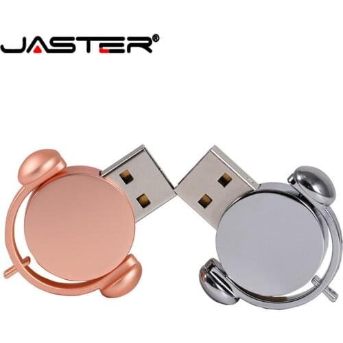 USB Flash Drives Cute Metal Cartoon 32GB/64GB Music Man 4GB 16GB Pen Drive Flash Memory Stick U Disk (over 1 pcs free LOGO)