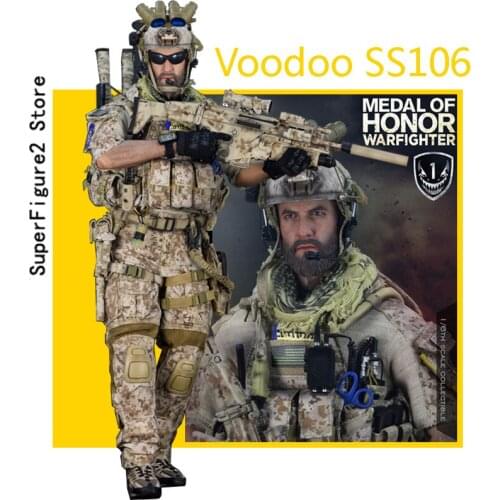 Soldier Story SS106 1/6 Scale Medal Of Honor Navy SEAL Tier One Operator Voodo Action Figure Model for Fans Collection In Stock