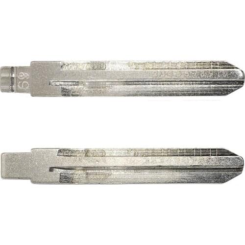 2/15/30pcs TOY43R 69# Engraved Line Blank Scale Uncut KD Key Blade forSubaru for old-Toyota for KD/VVDI/JMD remote