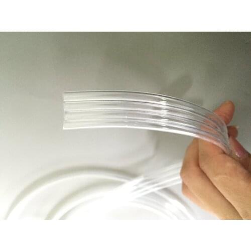 50M/Lot 4 lines ink tube 4mmx3mm transparent ink tube for Galaxy/Mimaki/Roland/Mutoh/Epson anti- solventink tube