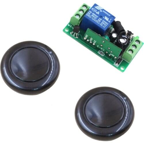DC 12V 1CH RF wireless remote control switch Transmitter 9V 24V 10A Relay Receiver Remote Plug Learning Code 315Mhz/433Mhz