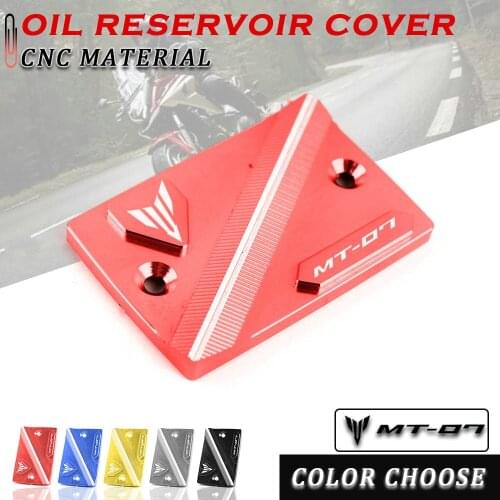 For Yamaha MT-07 MT 07 mt07 FZ07 2014-2021 CNC Motorcycle Accessories Master Cylinder Front Brake Fluid Reservoir Cover Cap