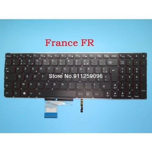 Keyboard For Lenovo Y50 Y50-70 Touch U530 Y50-80 Touch Y70-70 Y70-80 Spain SP France FR Germany GR Arabia AR Backlit
