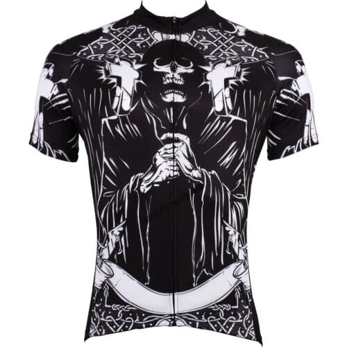 Pray specialized bike riding jerseys black summer short sleeve jersey bicycle large size for mens