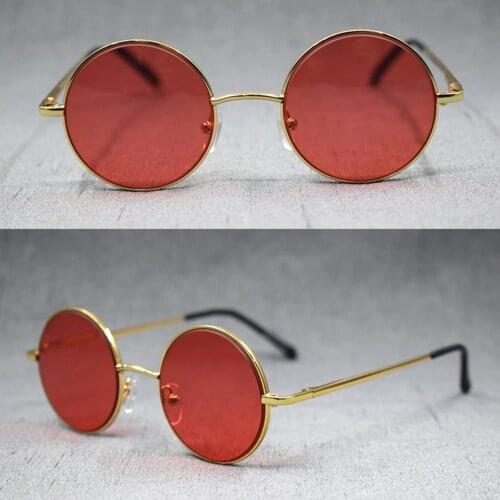Spring Hinges Reading Sunglasses Glasses Vintage small Round Red Glasses Unisex Full Rim 75 100 125 150 175 200 225 250 275 600