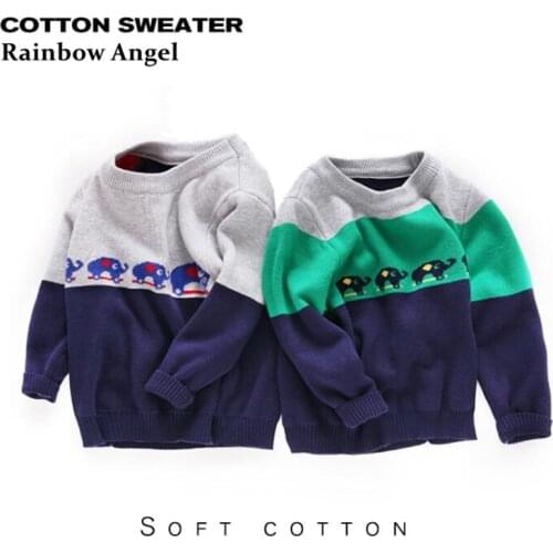 Rainbow Angel Sweaters For Boys
