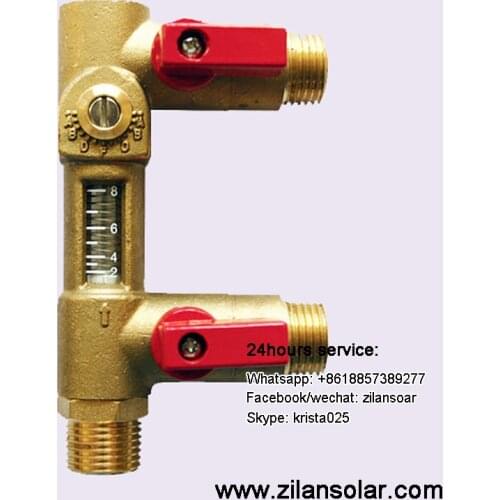 AV23-15T flow meter with a liquid injection valve