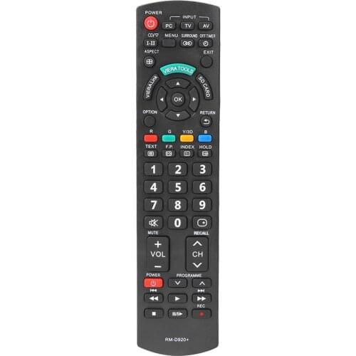 Replacement Smart TV Remote Control Universal Remote Controller Replace for Panasonic N2QAYB000572 N2QAYB000487 EUR7628030