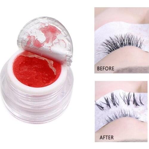 False Eyelash Glue Remover Fruit Flavour Eye Lashes Makeup Remover Cream Semi Permanent Lash Extension Remover Tools TSLM1