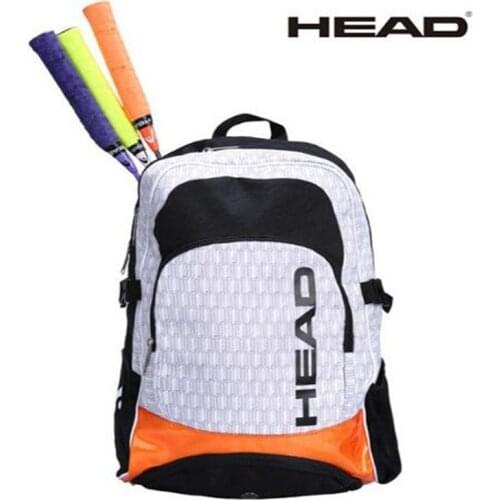 HEAD Tennis Bag 2-3 Tennis Rackets Backpack Men Tennis Racquet Bag Tenis Raquete Bag Badminton Backpack With Shoes Compartment