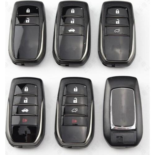 DAKATU 2/3/4 Button Smart Remote Key Shell Card For LEXUS Smart Card Shell