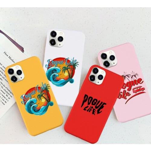 GYKZ Outer Banks Livin' the Pogue Life Phone Case For iPhone XS MAX SE 2020 XR X 11 Pro 7 8 6 Plus TV Soft Silicone Cover Fundas