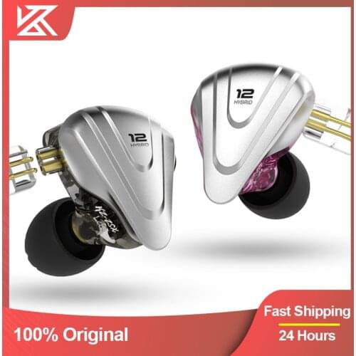 Kz zsx 1dd + 5ba motoristas híbridos de alta fidelidade graves fones de ouvido in-ear monitor com cancelamento de ruído fones de
