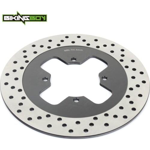 BIKINGBOY Rear Brake Disc Rotor Disk GSF 250 Bandit 90-21 GSX 250 F Across 90-98 GS 400 89-21 GS 500 E 89-07 06 05 04 03 02 01