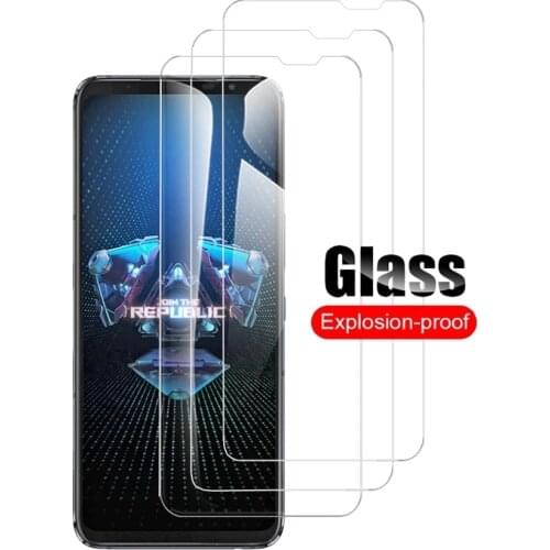 For ASUS ROG Phone 5 Pro Ultimate 5Pro Phone5 Tempered Glass Protective On Zenfone Shot Plus Screen Protector Phone Film