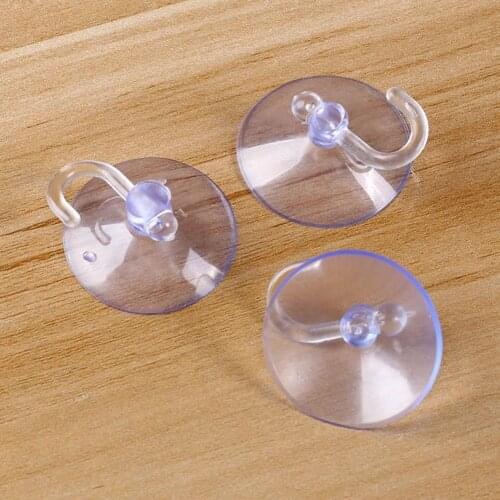 10Pcs Glass Window Wall Hooks Hanger Kitchen Bathroom 30/50mm Suckers Cup Suction Strong C3Q1