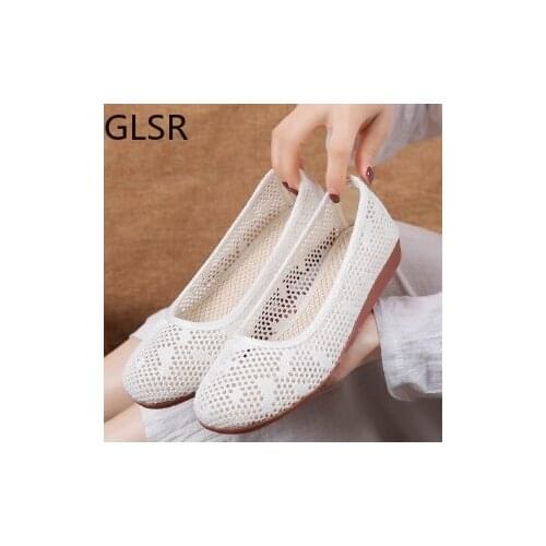 2021 New Canvases Nurse Shoes Solid Platform Loafers for Women Women Flat Shoes for Women Women
