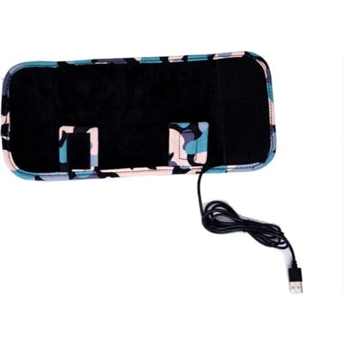 24BE USB Baby Bottle Warmer Portable Travel Milk Warmer Infant Feeding Bottle Heating Cover Insulation Thermostat Food Heater