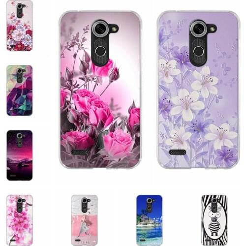 3D Luxury TPU Case For LG X mach X Fast K600 5.5 inch Soft Silicon Cover Back Phone Cases For LG X mach X Fast K600 Cover Shells