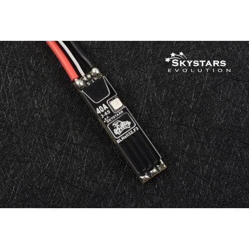 4PCS Skystars Slim40A 40A Blheli_32 F3 MCU 3-6S Brushless ESC for QAV 170-330 RC For FPV Racer RC Models Accesseries Good Parts