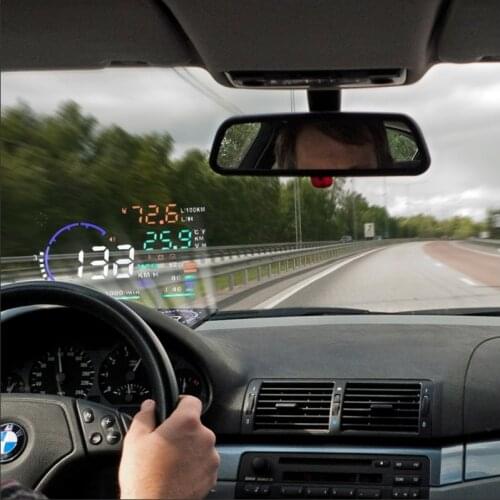 For Infiniti Q35/Q37/Q50/Q60 Car HUD Head Up Display Reflecting On the Windshield Saft Driving Screen Projector OBD OBD2