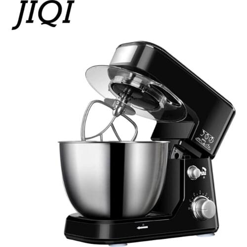 JIQI Household Desktop Egg Beater Electric Food Mixer Multifunction Dough Mixer Automatic Cream Salad Blender Kneading machine