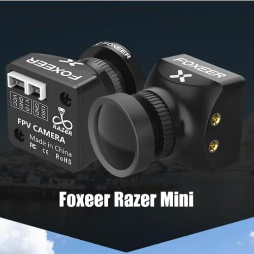 Foxeer Razer Mini Standard 1200TVL FPV Sport Camera PAL NTSC Switchable 4ms Latency For FPV Drones