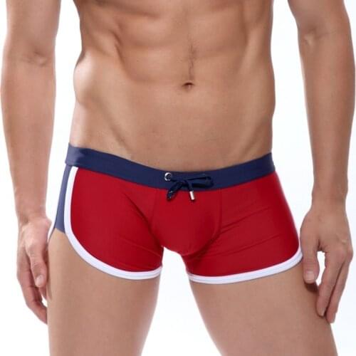 Fashion Mens Swimming Trunks, Swimming Supplies, Mens Swimming Trunks, Quick-drying Boxer, Large Size Mens Swimming Trunks