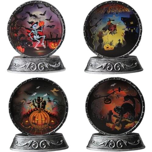 1pc Halloween Pumpkin Night Light LED Pumpkin Table Light Ornament Halloween Decoration Luminous Ornament Party Decor