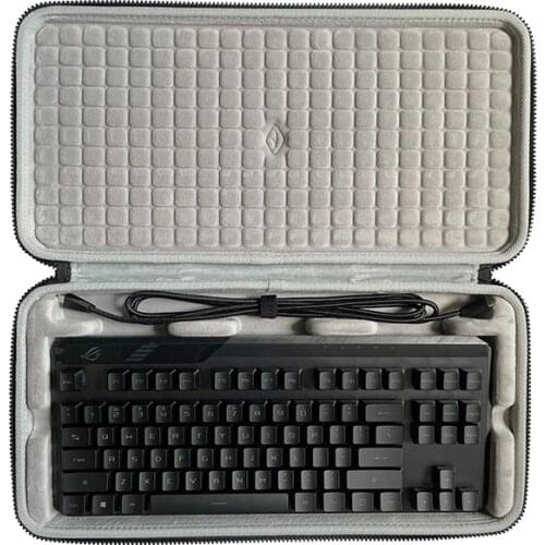 New Carrying Case for ROG Dragon Knight 2nd Optical Red Axis Mechanical Keyboard 87 Key Storage Bag Protection Hard Shell Box