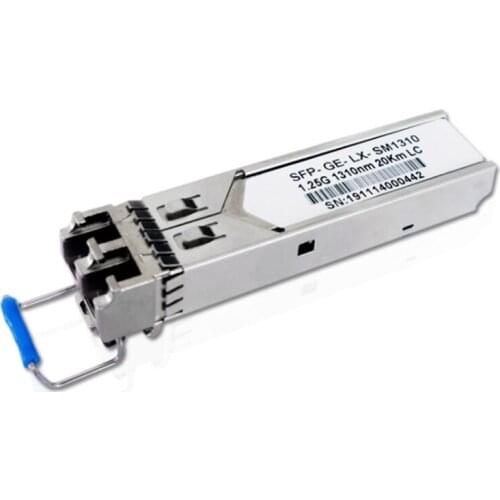 SFP Optical Module Gigabit Single-Mode Optical Module SFP-GE-LX-SM1310 20KM Dual Fiber 1.25G For Huawei H3C