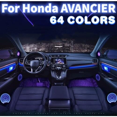 Suitable for 20-21 Honda AVANCIER URV Atmosphere Light Original Factory Central Control Foot Lamp Door Atmosphere Light 64 Color